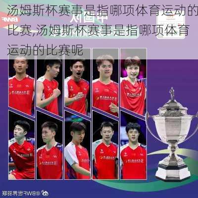 汤姆斯杯赛事是指哪项体育运动的比赛,汤姆斯杯赛事是指哪项体育运动的比赛呢