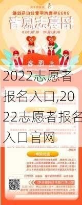 2022志愿者报名入口,2022志愿者报名入口官网