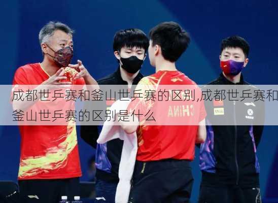 成都世乒赛和釜山世乒赛的区别,成都世乒赛和釜山世乒赛的区别是什么
