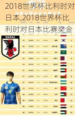 2018世界杯比利时对日本,2018世界杯比利时对日本比赛奖金