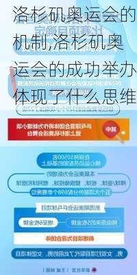 洛杉矶奥运会的机制,洛杉矶奥运会的成功举办体现了什么思维