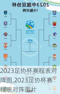 2023足协杯赛程表对阵图,2023足协杯赛程表对阵图片