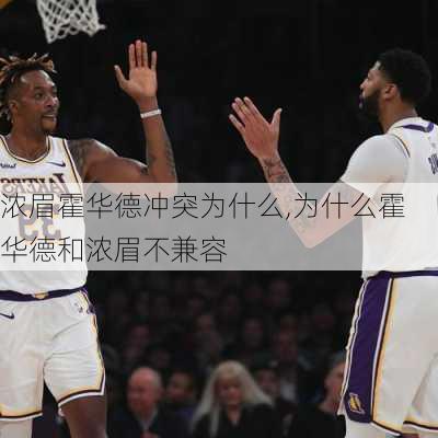 浓眉霍华德冲突为什么,为什么霍华德和浓眉不兼容
