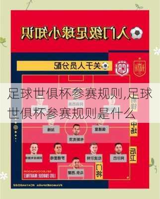 足球世俱杯参赛规则,足球世俱杯参赛规则是什么