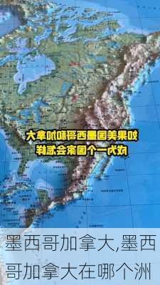 墨西哥加拿大,墨西哥加拿大在哪个洲