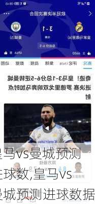 皇马vs曼城预测进球数,皇马vs曼城预测进球数据