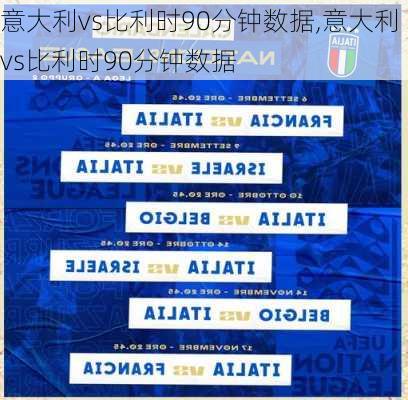 意大利vs比利时90分钟数据,意大利vs比利时90分钟数据