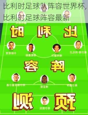 比利时足球队阵容世界杯,比利时足球阵容最新