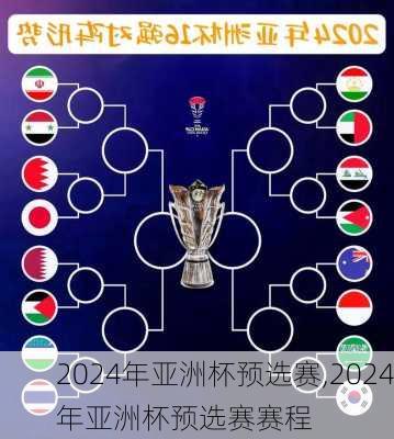 2024年亚洲杯预选赛,2024年亚洲杯预选赛赛程