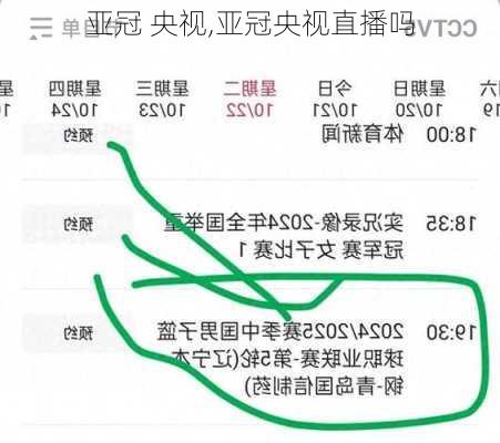 亚冠 央视,亚冠央视直播吗