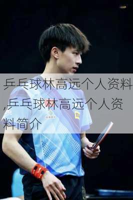 乒乓球林高远个人资料,乒乓球林高远个人资料简介