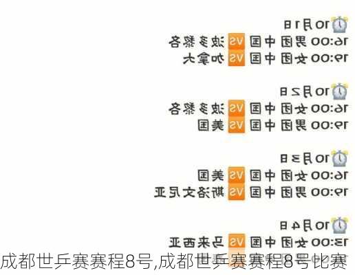 成都世乒赛赛程8号,成都世乒赛赛程8号比赛