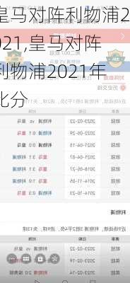 皇马对阵利物浦2021,皇马对阵利物浦2021年比分