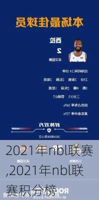 2021年nbl联赛,2021年nbl联赛积分榜