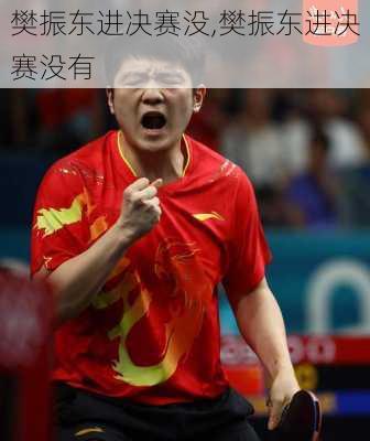 樊振东进决赛没,樊振东进决赛没有