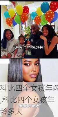 科比四个女孩年龄,科比四个女孩年龄多大