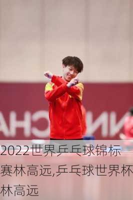 2022世界乒乓球锦标赛林高远,乒乓球世界杯林高远