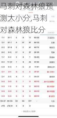 马刺对森林狼预测大小分,马刺对森林狼比分