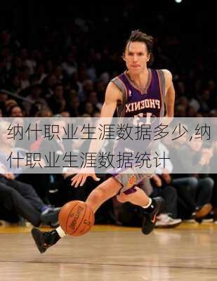 纳什职业生涯数据多少,纳什职业生涯数据统计