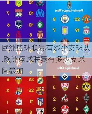 欧洲篮球联赛有多少支球队,欧洲篮球联赛有多少支球队参加