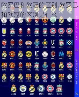 欧罗巴和欧冠的区别,欧罗巴和欧冠的区别是什么