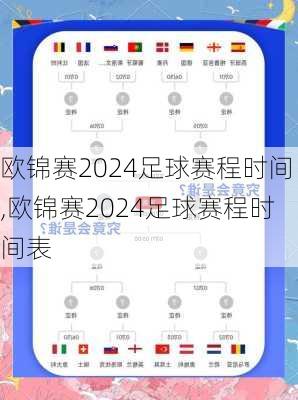 欧锦赛2024足球赛程时间,欧锦赛2024足球赛程时间表