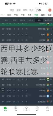 西甲共多少轮联赛,西甲共多少轮联赛比赛