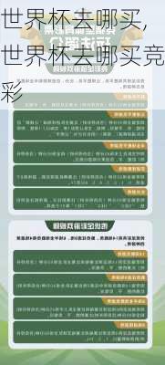 世界杯去哪买,世界杯去哪买竞彩