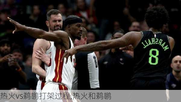 热火vs鹈鹕打架过程,热火和鹈鹕