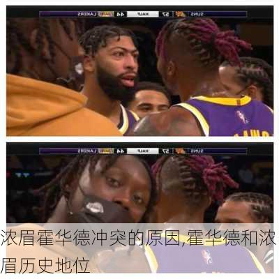 浓眉霍华德冲突的原因,霍华德和浓眉历史地位