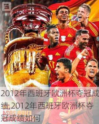 2012年西班牙欧洲杯夺冠成绩,2012年西班牙欧洲杯夺冠成绩如何
