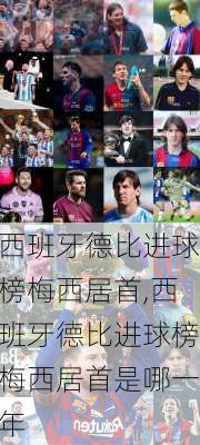 西班牙德比进球榜梅西居首,西班牙德比进球榜梅西居首是哪一年