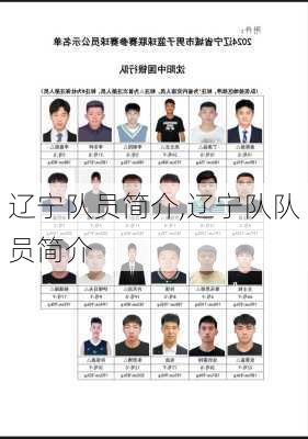 辽宁队员简介,辽宁队队员简介