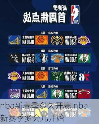 nba新赛季多久开赛,nba新赛季多会儿开始